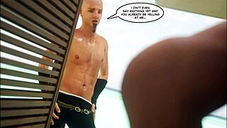 3d comic vox populi episode 32 with stunning teen action.