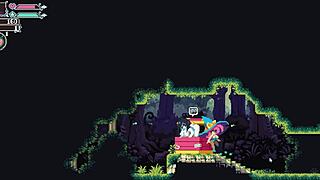 Flip Witch Pixel Hentai Game Ep 2: Huge Sextoy Pleasures Big Monster Girl