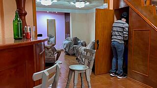 I hooked up with my neighbor's boyfriend, got heated, and took that culo without being caught.