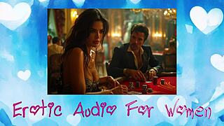 dude, this guy beats her at poker then bangs her on the hotel bed!