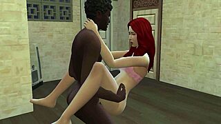Hey, wanna see this horny black guy take on a cute redhead?