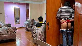 I hooked up with my neighbor's boyfriend, got heated, and took that culo without being caught.