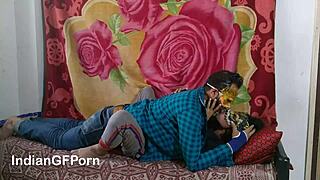 This Indian girl gets her pussy fingered in a hot homemade amateur session