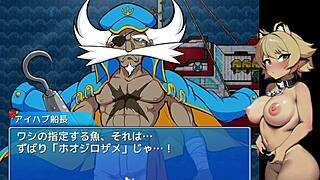 Confronting the sea devil in nuki fishing adventure.