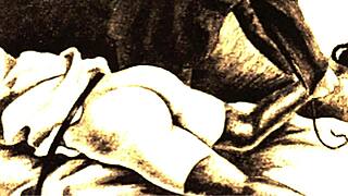 Vintage Erotic Drawings Bring Retro Sensuality to Life