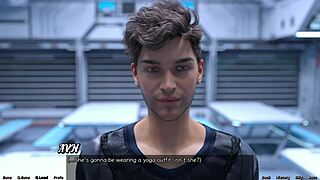 Stranded in Space with Hot Yoga Big Tits Milf