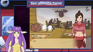 Wow, Avatar Four Elements Trainer mixing drinks in part 19!