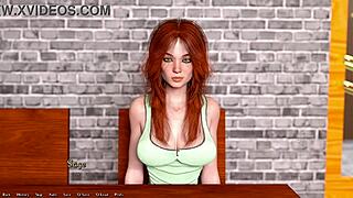 Helping The Hots Red Head President With Intense Action