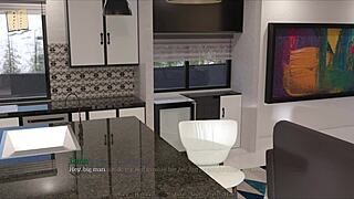 Brunette Milf Plays in New Game Memory