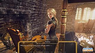 In ep3, milady rivia gets fucked in the sex of thrones prologue.