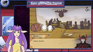 Wow, Avatar Four Elements Trainer mixing drinks in part 19!