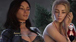 dreamland ep 19 shows her fingering that slutty pussy outdoors