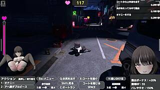 EXPOSED! Anime Hentai Star Serika Goes Naked in Public Coat Game!