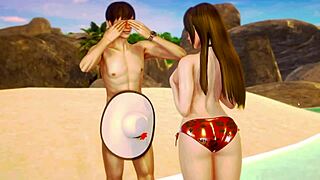 Waifu Academy Kayane Tendo nude in 18 sexy scenes