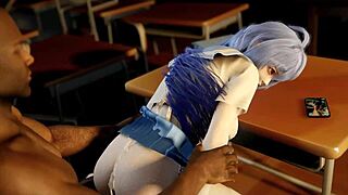 Wow, this 3d college slut in a jk dress gets her wet pussy pounded!