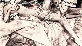 Vintage Erotic Drawings Bring Retro Sensuality to Life