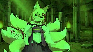 Monster girl TDX giving intense blowjob action