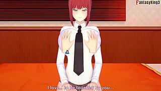 yo, check makima givin' a hot blowjob in chainsaw man pov on sheer!