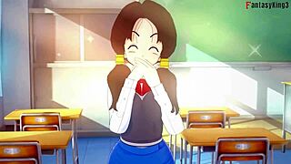 Yo, dive into Gohan’s college sex adventures in Dragon Ball Zex 2 on Sheer FantasyKing3!