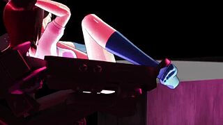 ぷるぷる春香13「ほそみのけん」 unveils intriguing 3D cartoon scenes.