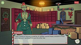 Claus secret surprise xmas hentai ep 4 - boss cock shocks me!