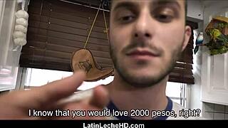 straight latino boy paid for pov gay action