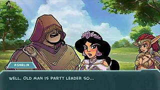 Akaburs Star Channel 34 Part 54: Princess Alien Teases With Dirty Talk In Anime Game