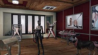 hey, wanna try this wild fetish bdsm fashion in 3d cartoon?