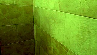 Spying on friend’s wife in shower, she invited me for creampie