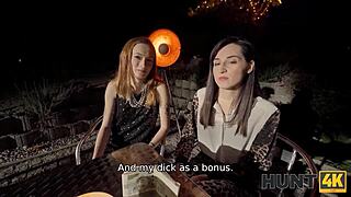 my girlfriend fucks her friend in hunt4k not so gay