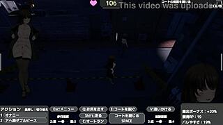 EXPOSED! Anime Hentai Star Serika Goes Naked in Public Coat Game!