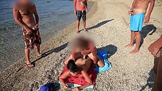 i’m all in for the ultimate anal cumshot party in mykonos.