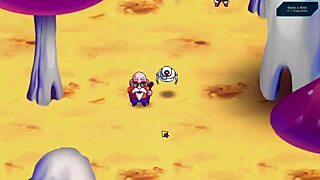 Chi Chi Delivers Intense Handjob to Roshi in Kame Paradise 2