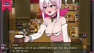 confused witch stripping in the men's bathroom for ceres and the contract guild hentai part 3