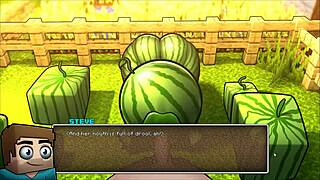 Man, this Hornycraft parody got Steve bangin’ a hot watermelon