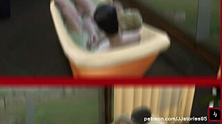 jj sims 4 dad bangs stepson hard on vacation