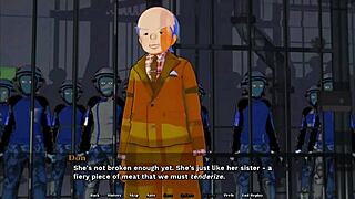 Lewd Town Adventures Part 4 Unleashes Wild Group Bondage Gangbang Action.