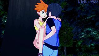 Misty, Kasumi, May, Haruka in Wild Pokémon Hentai Sex