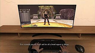 Beautiful Blonde Babe Craves Hard Fucking in 3D Game