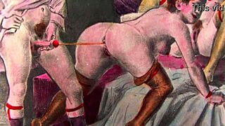 Vintage Erotic Drawings with Unique Retro Charm