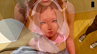 Overwhelmed by Teen Slut with Blue Eyes Sucking Big Cock