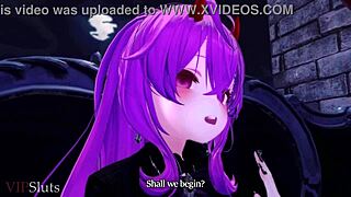 Can a vampire queen dominate her hunter into submission?