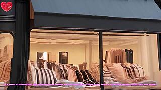 this 21yo blonde with perfect tits visits new york in hyper-realistic hentai joi game