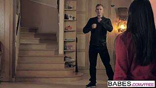 step mom lessons with chad rockwell, leanna, nekane in christmas surprise