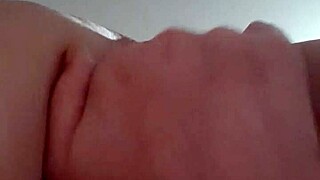 feeling intense orgasm while masturbating big pussy in pov
