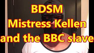 BDSM Lady Kellen Dominates BBC Slave in Raw Action - Full on Red