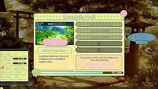 Summer Clover in harem game ep 11 with intense bdsm footjob