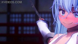 konosuba aqua gets wild in hentai action! 🔥