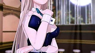 トキ in wild 3d cartoon action, wanna see more? 😍