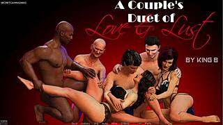 Cheating Wife Craves Black Cock in 3D Porn Game